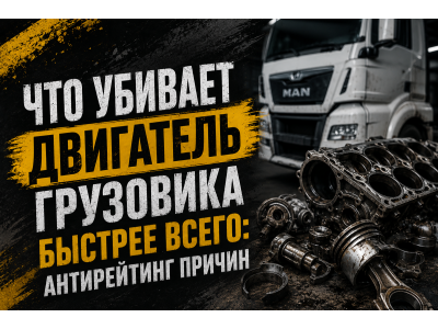 Что убивает двигатель грузовика быстрее всего: антирейтинг причин Что убивает двигатель грузовика быстрее всего: антирейтинг причин